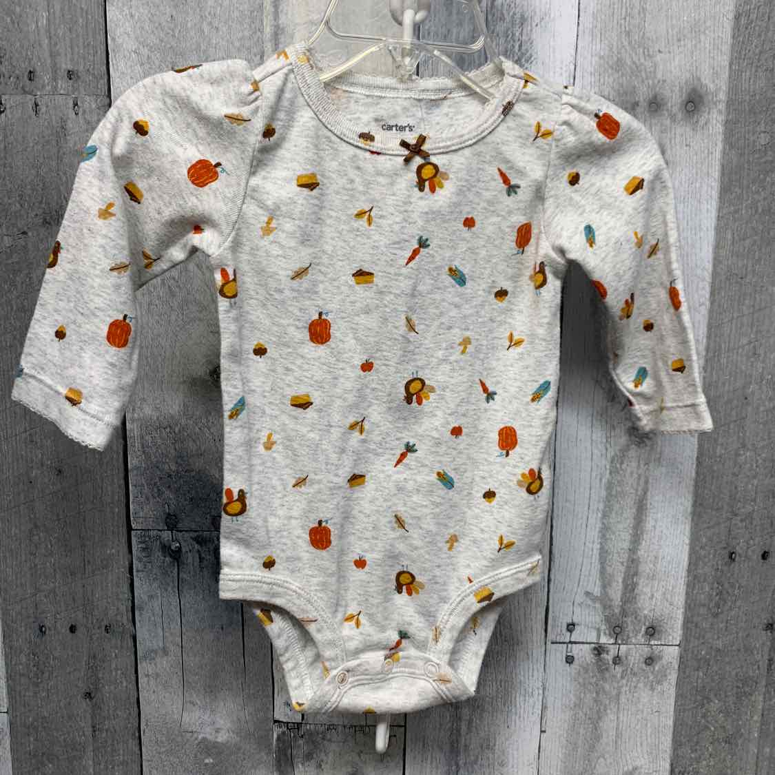 Size 9 Months Gray/Brown Carter's Bodysuit