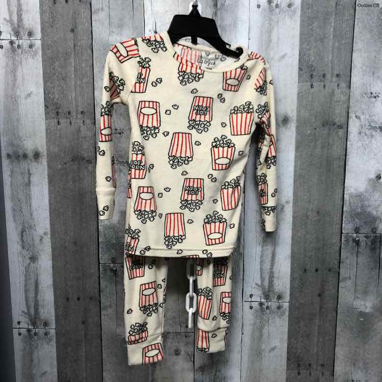 Size 2T Tan Cat & Jack 2pc PJs