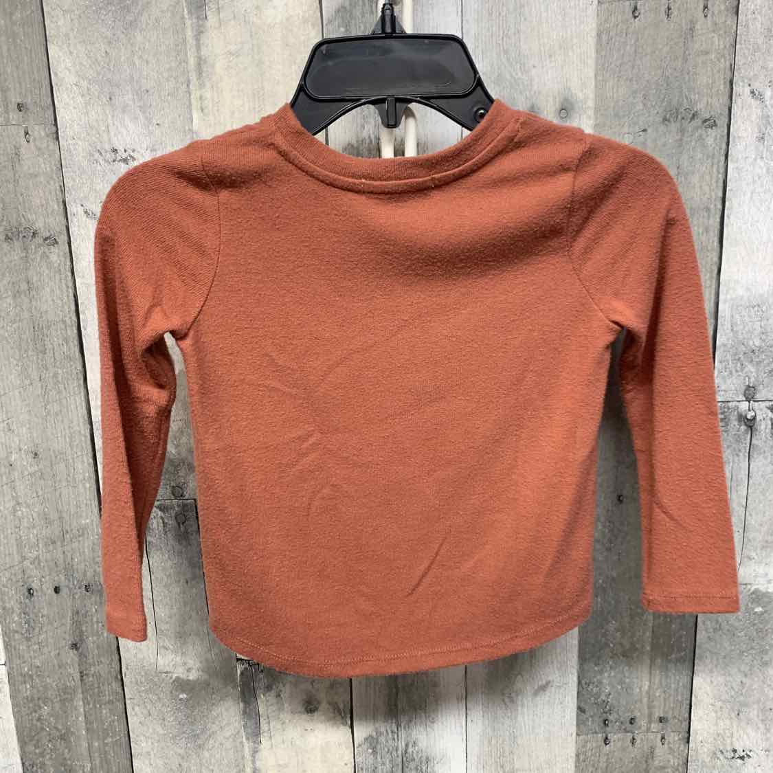 Size 5T Pink Copper Key Long Sleeve Shirt