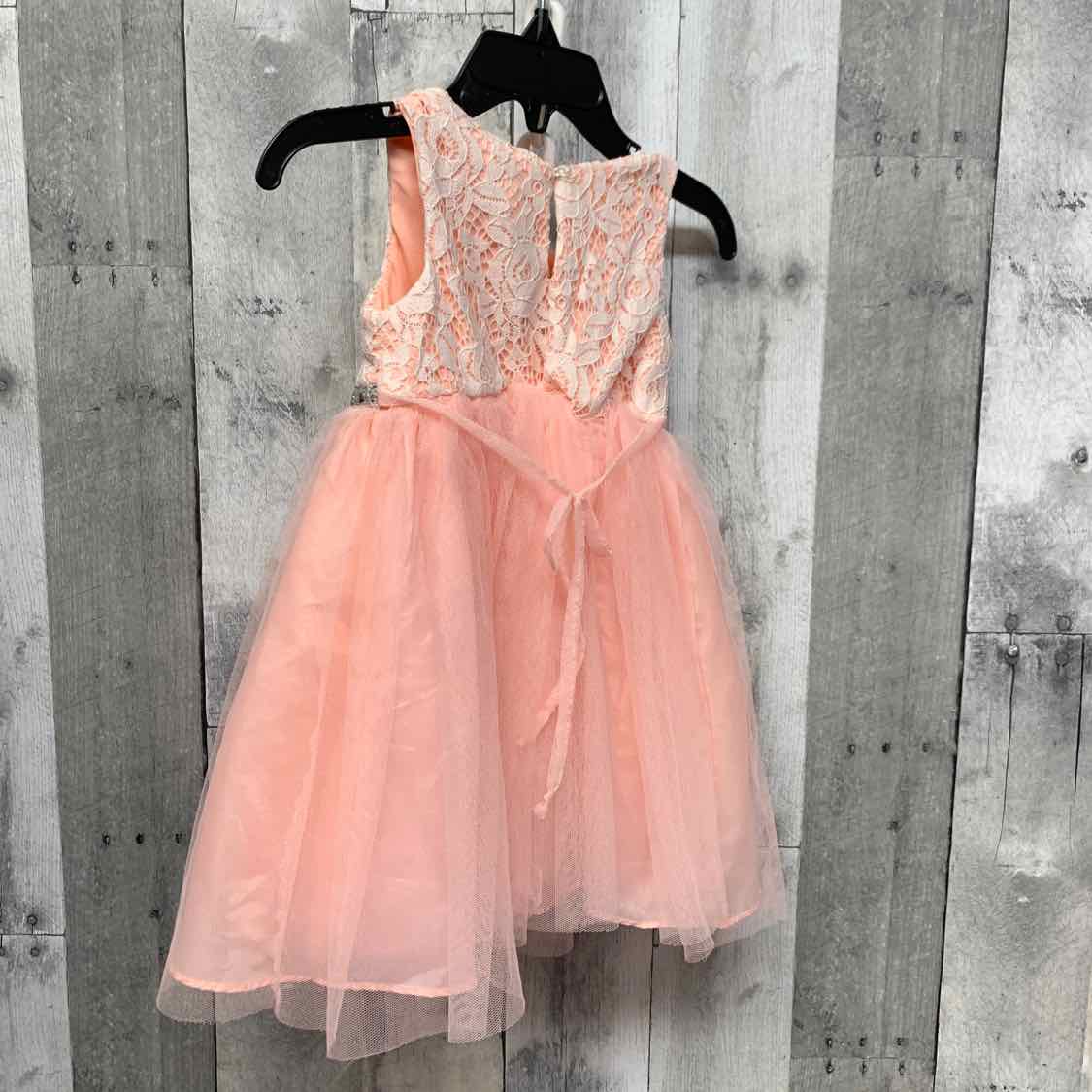 Size 12 Months Pink/White Mid Brand Dress - Party