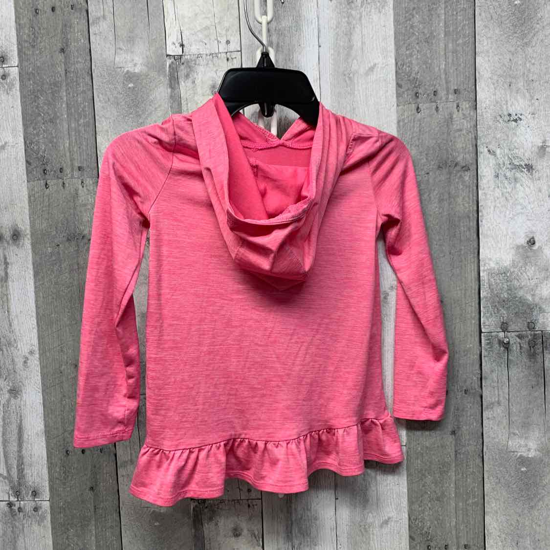 Size 5T Pink/Black Sport Brand Long Sleeve Shirt