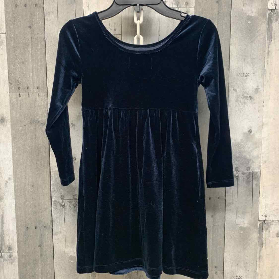Size 6/7 Navy Old Navy LS Dress