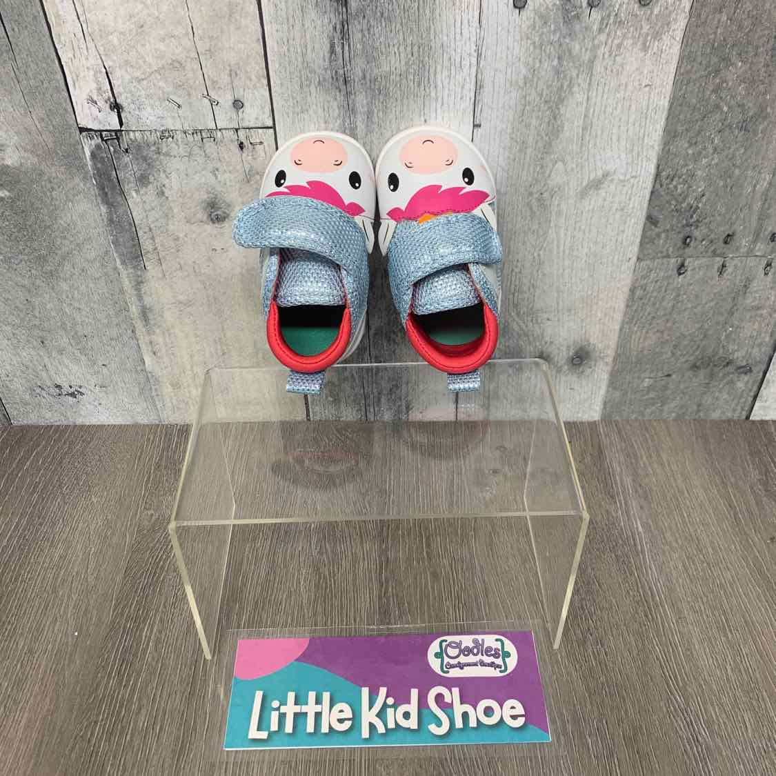 Size 2 Blue/White B Brand Sneakers