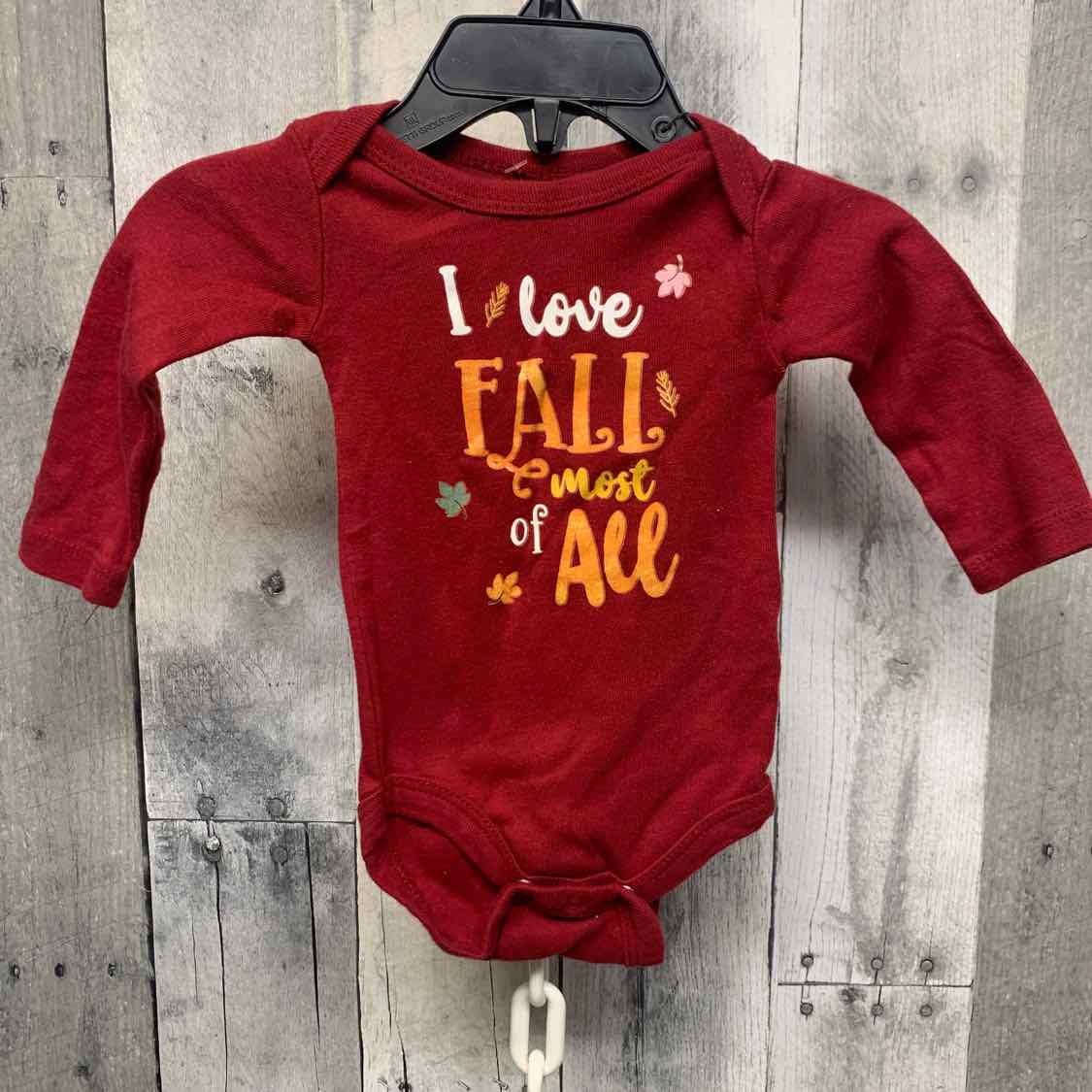 Size 0-3 Months Burgundy Graphic Koala Baby/Kids Bodysuit