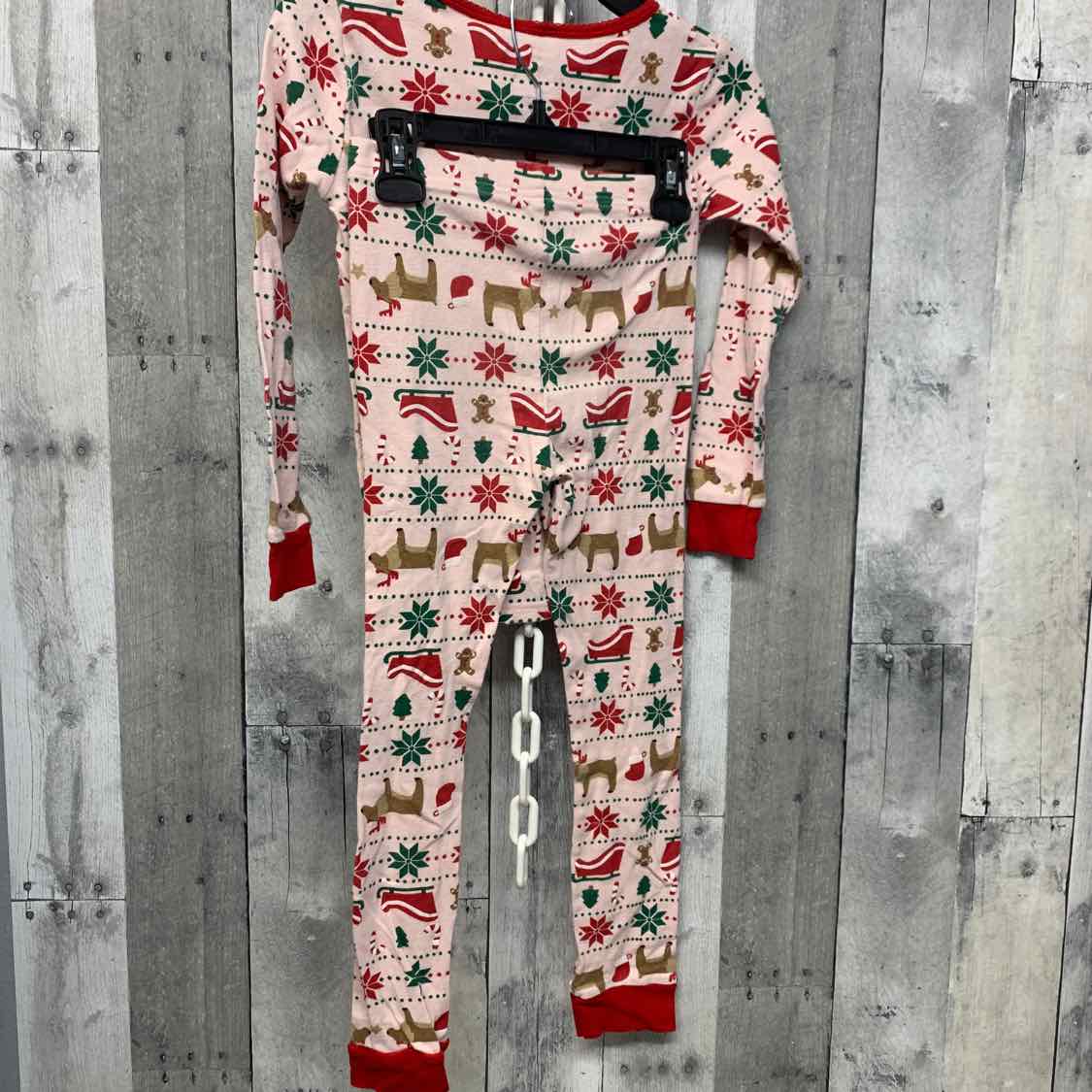 Size 8 Pink Print Carter's 2pc PJs