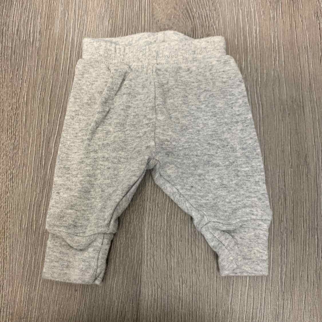 Size Preemie Gray Carter's Athletic Pants