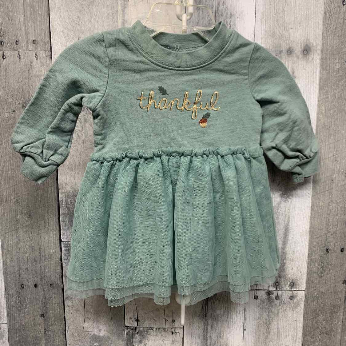Size 6 Months Green Graphic Just One You Romper