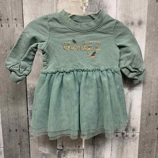 Size 6 Months Green Graphic Just One You Romper