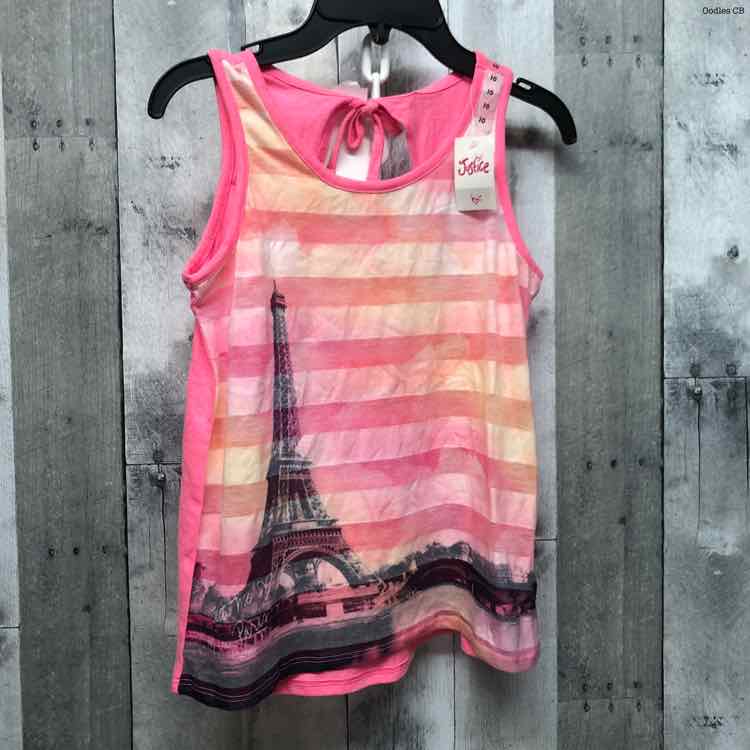 Size 10 Pink Justice Tank Top
