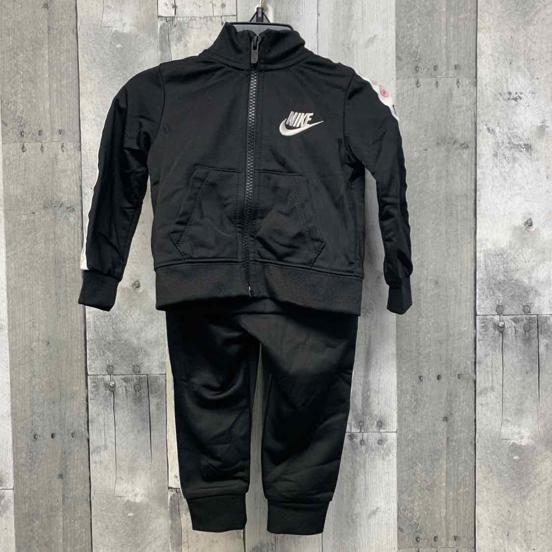 Size 12 Months Black/White Sport Brand Jacket/Pants