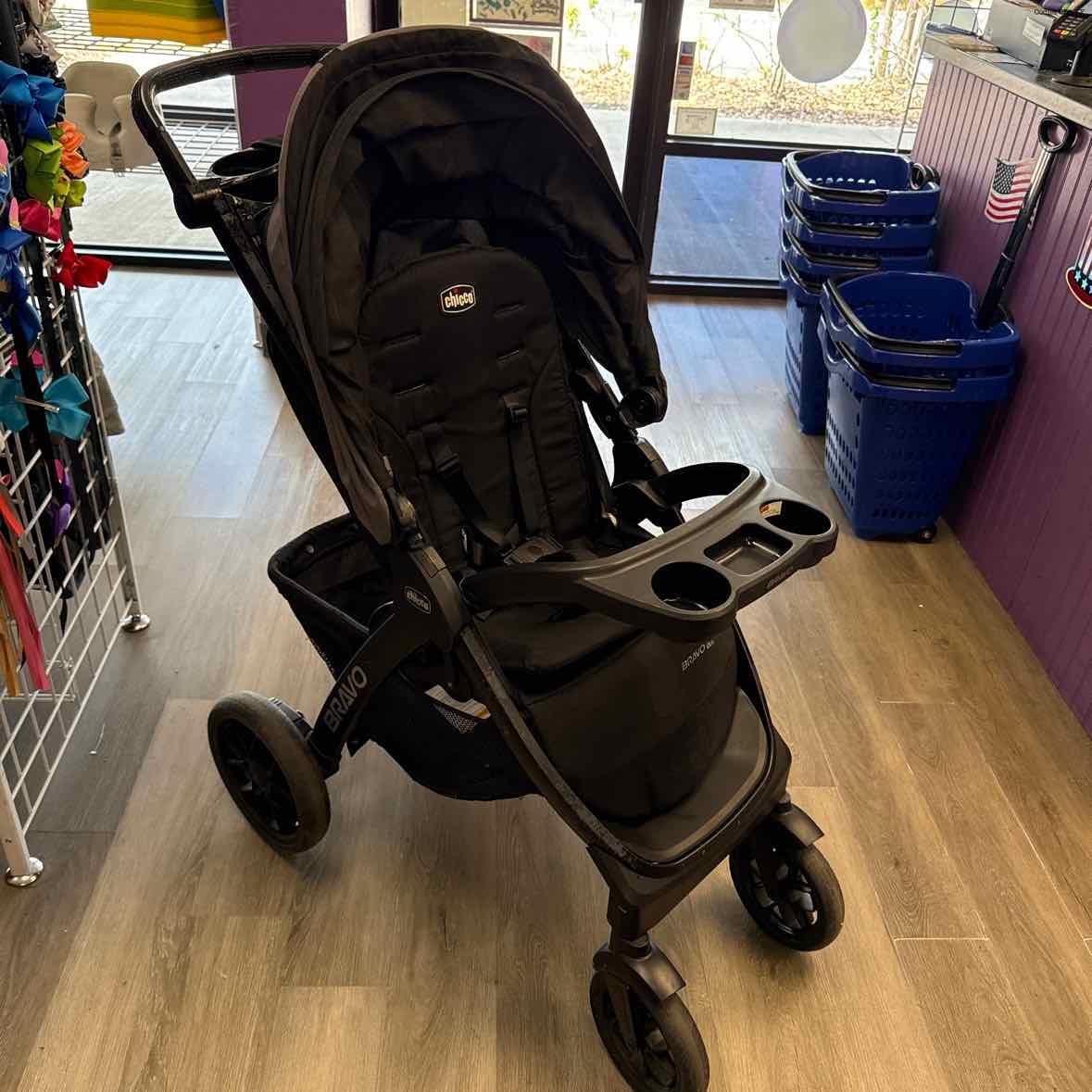 Chicco Black Stroller - Single