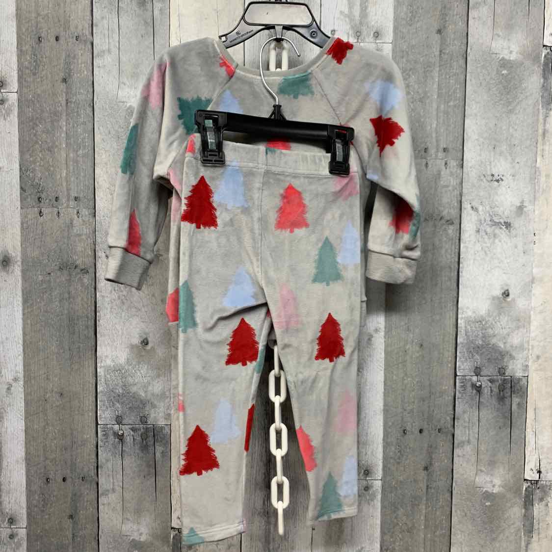 Size 2T Gray/Red Garanimals Sweats - 2pc