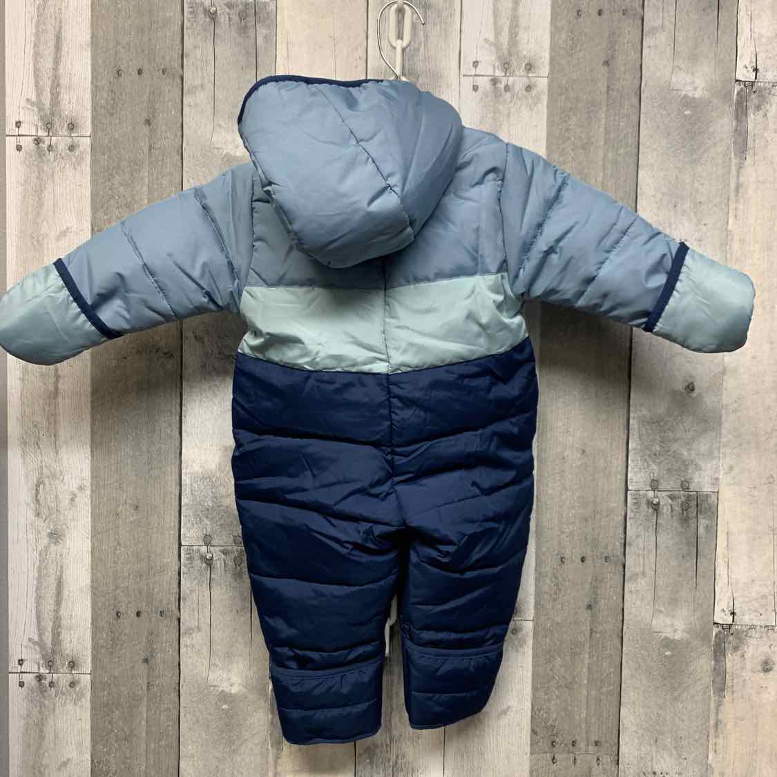 Size 6-9 Months Blue/Navy Simple Joys Snow Suit