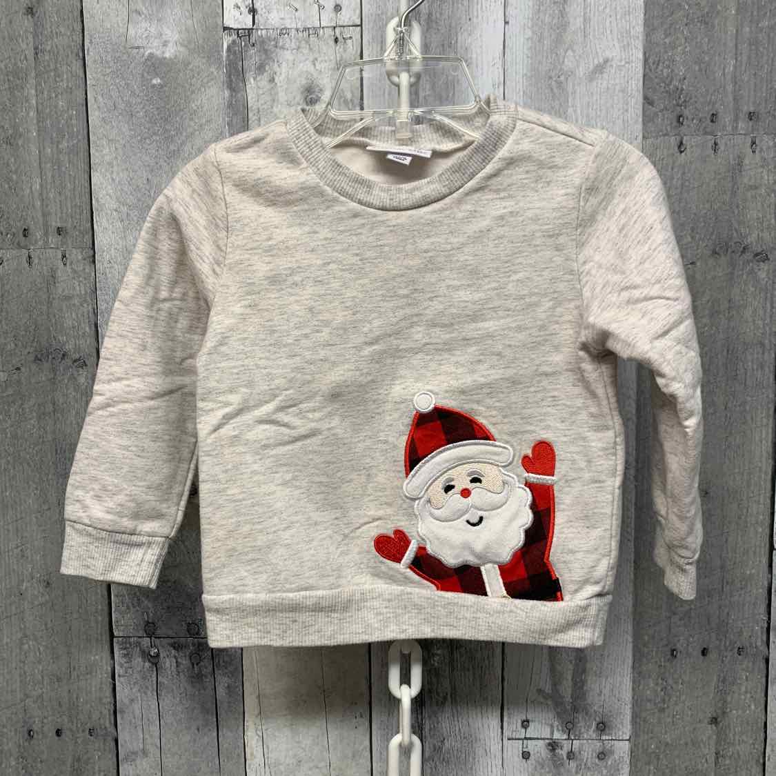 Size 24 Months Gray/Red B Brand Long Sleeve Shirt