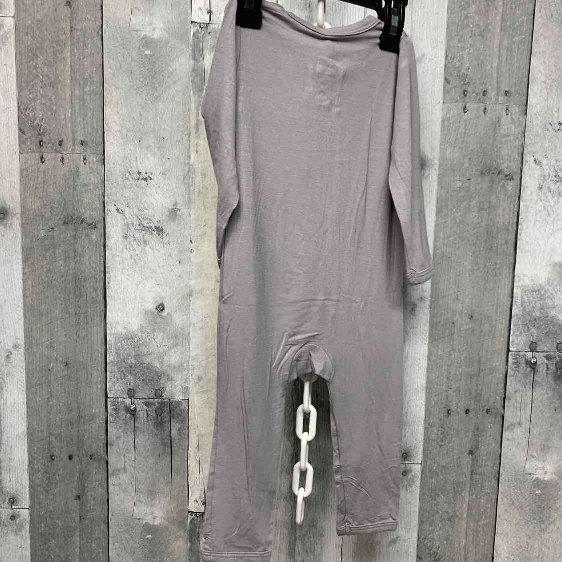 Size 6-12 Months Gray Little Buggins Romper