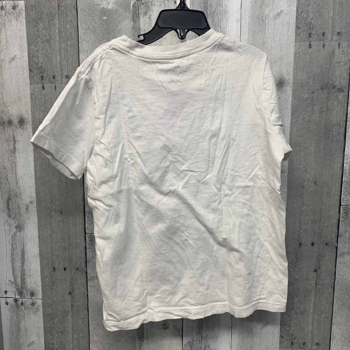 Size Medium White/Purple Sport Brand T Shirt