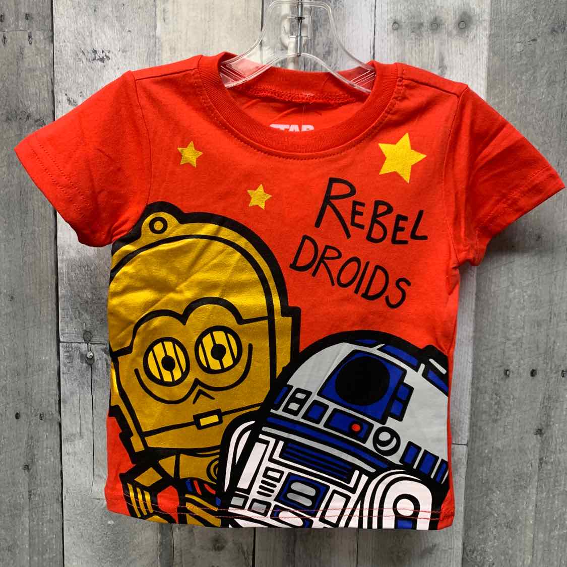 Size 2T Red Graphic Star Wars T Shirt