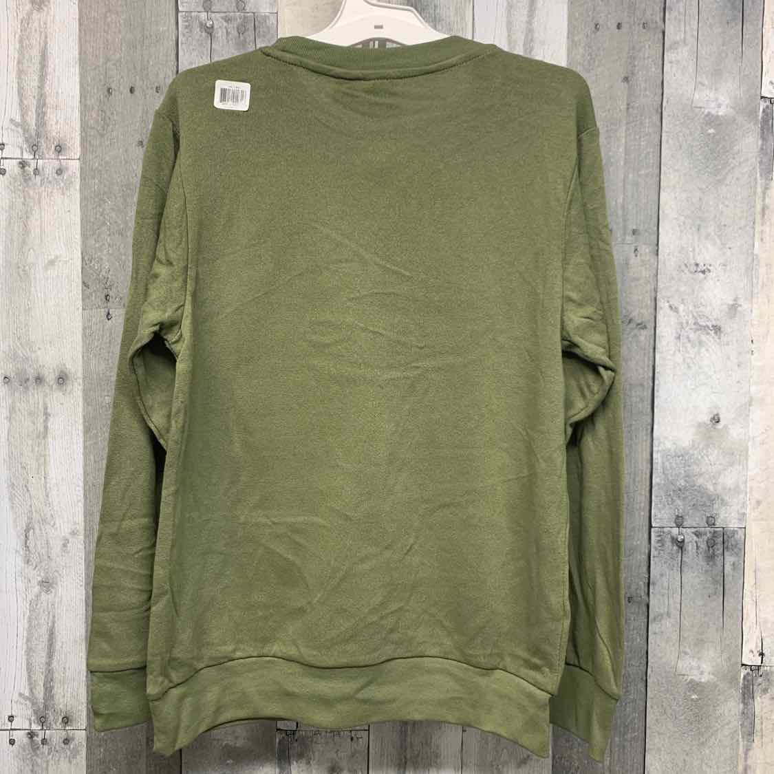 Size Large Green Jurassic World Sweat Shirt - OodlesCB