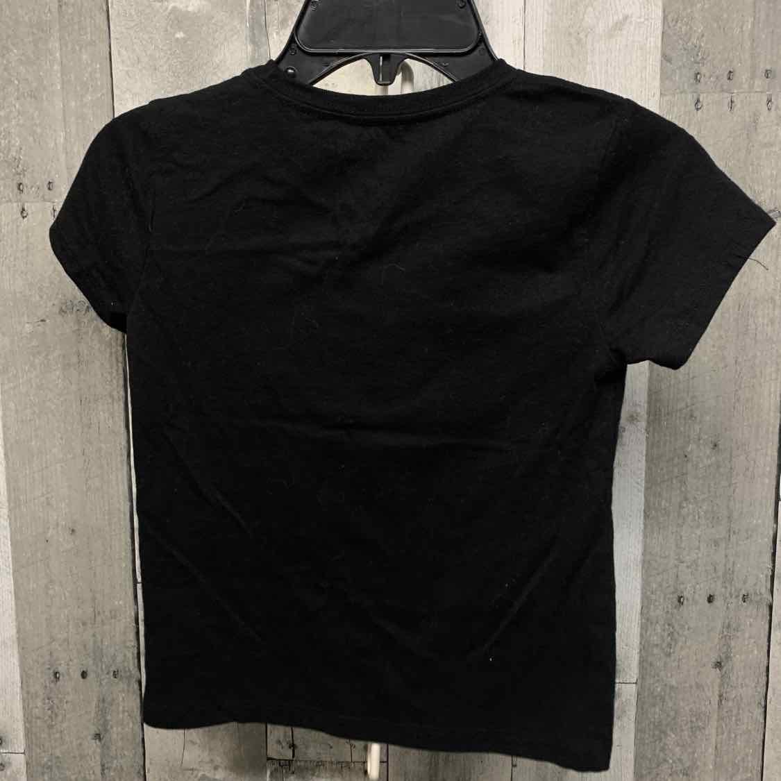 Size 6/6X Black Graphic Halloween T Shirt