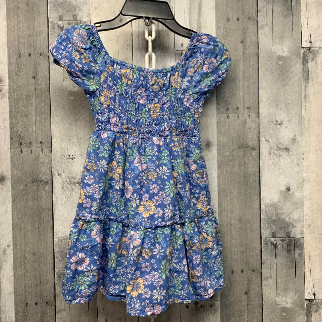 Size 5 Blue Floral Print Jumping Beans Dress