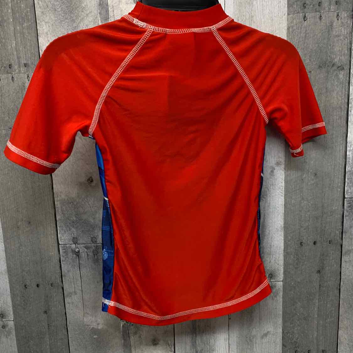 Size 4 Red/Blue Marvel Swim Top