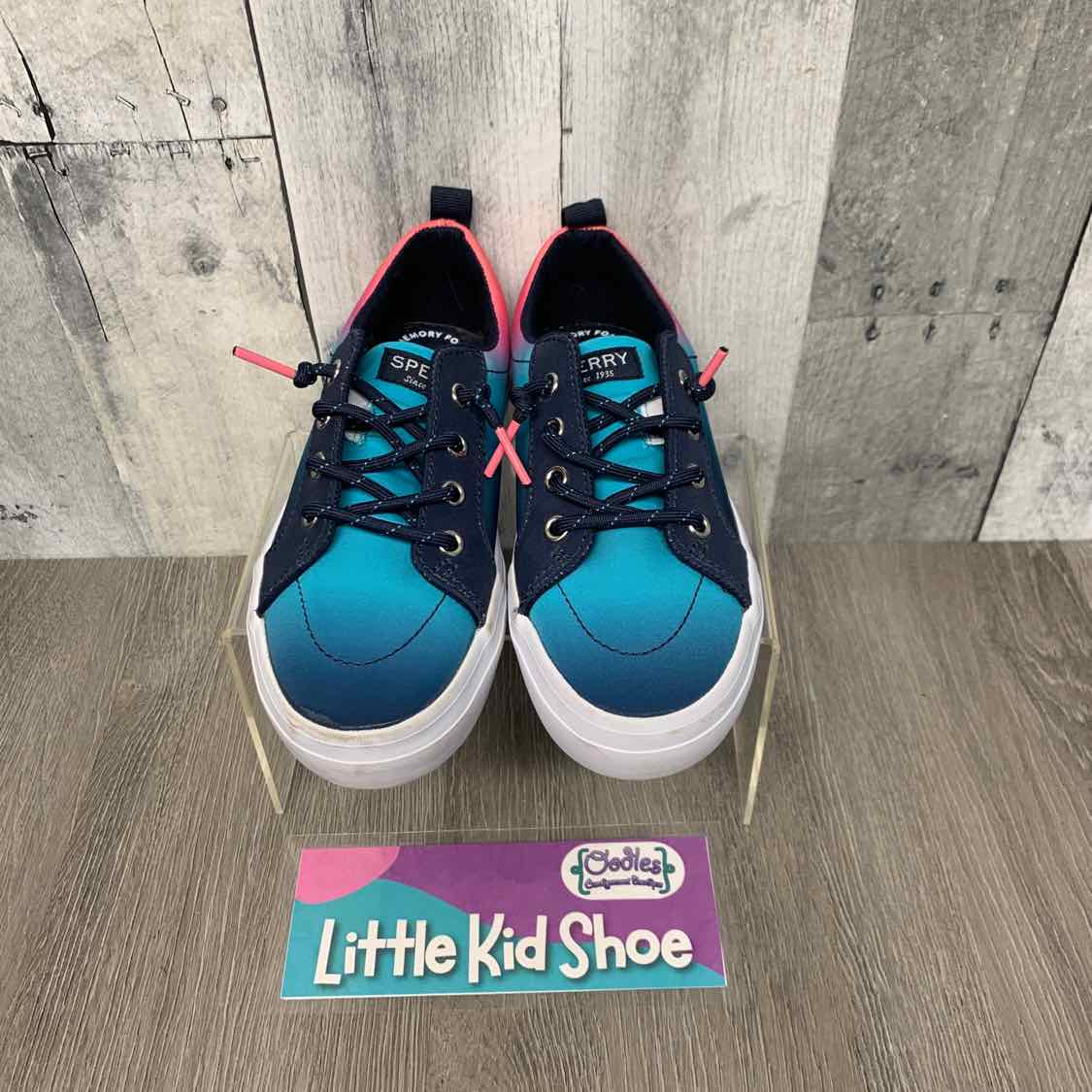 Size 12.5 Navy/Pink Sperry Sneakers