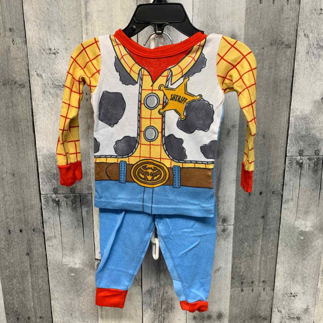 Size 18 Months Blue/Red Toy Story 2pc PJs