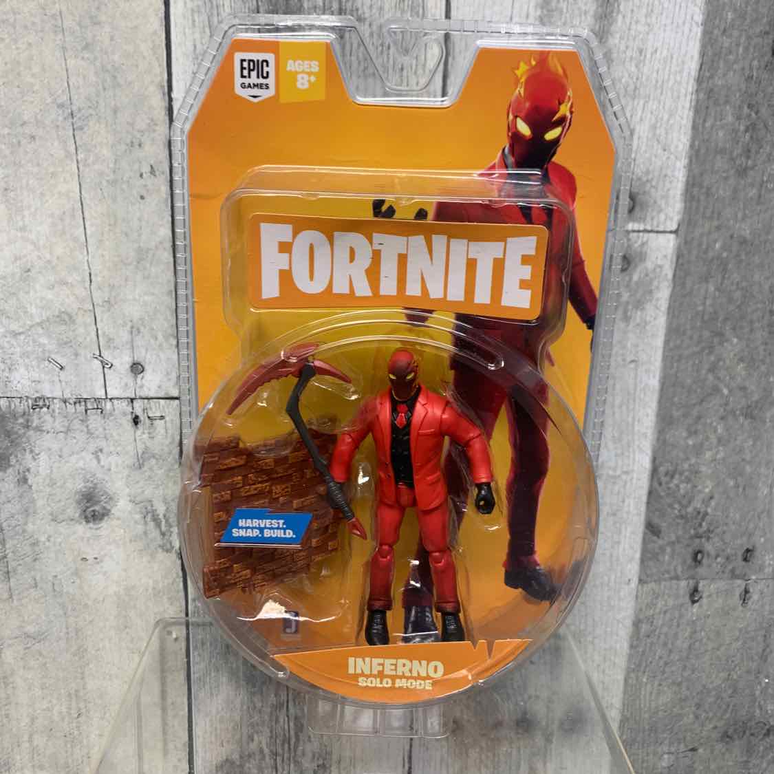 Generic Red/Black Action Figure