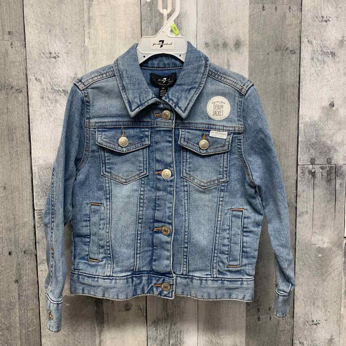 Size 4T Denim 7 for all Mankind Light Jacket