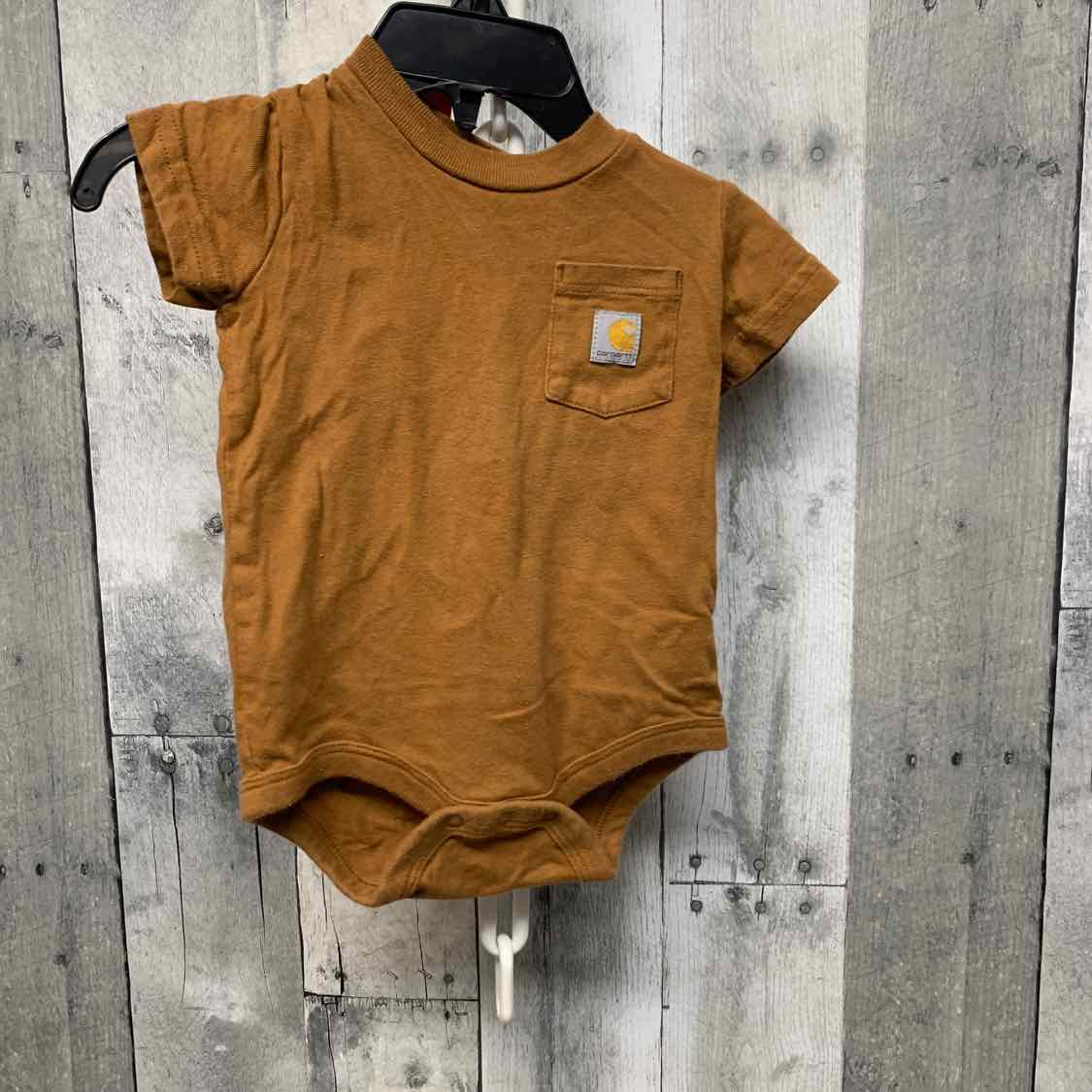 Size 6 Months Brown Carhartt Bodysuit