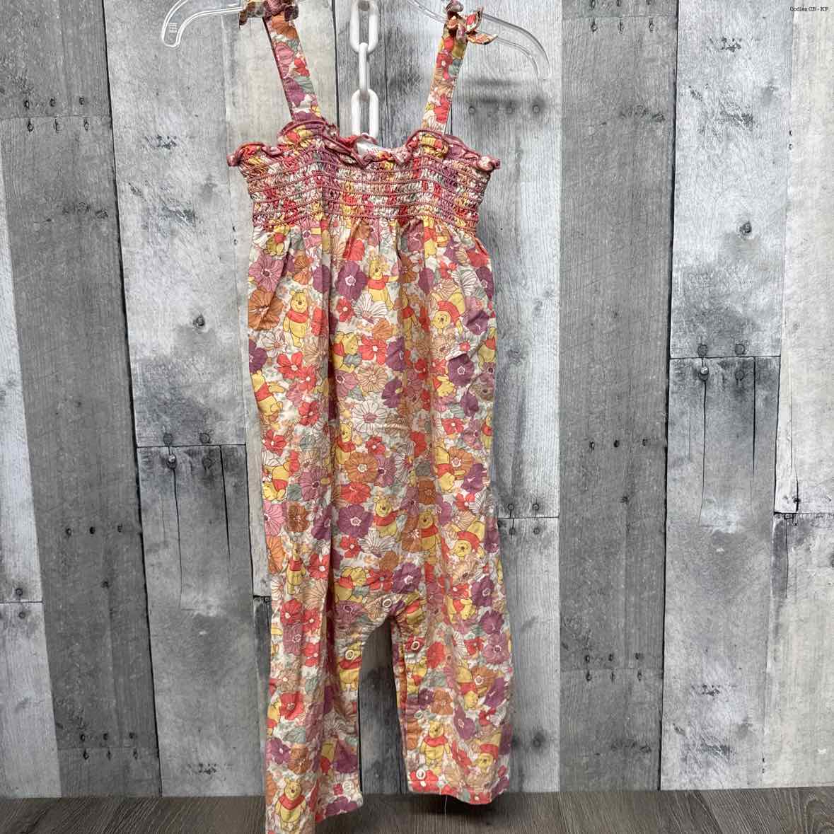 Size 24 Months Purple/Yellow Disney Romper