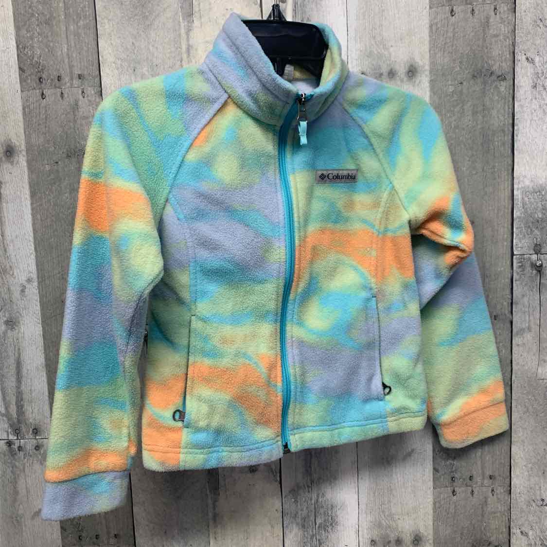 Size XSmall Purple/Green Columbia Sportswear Light Jacket