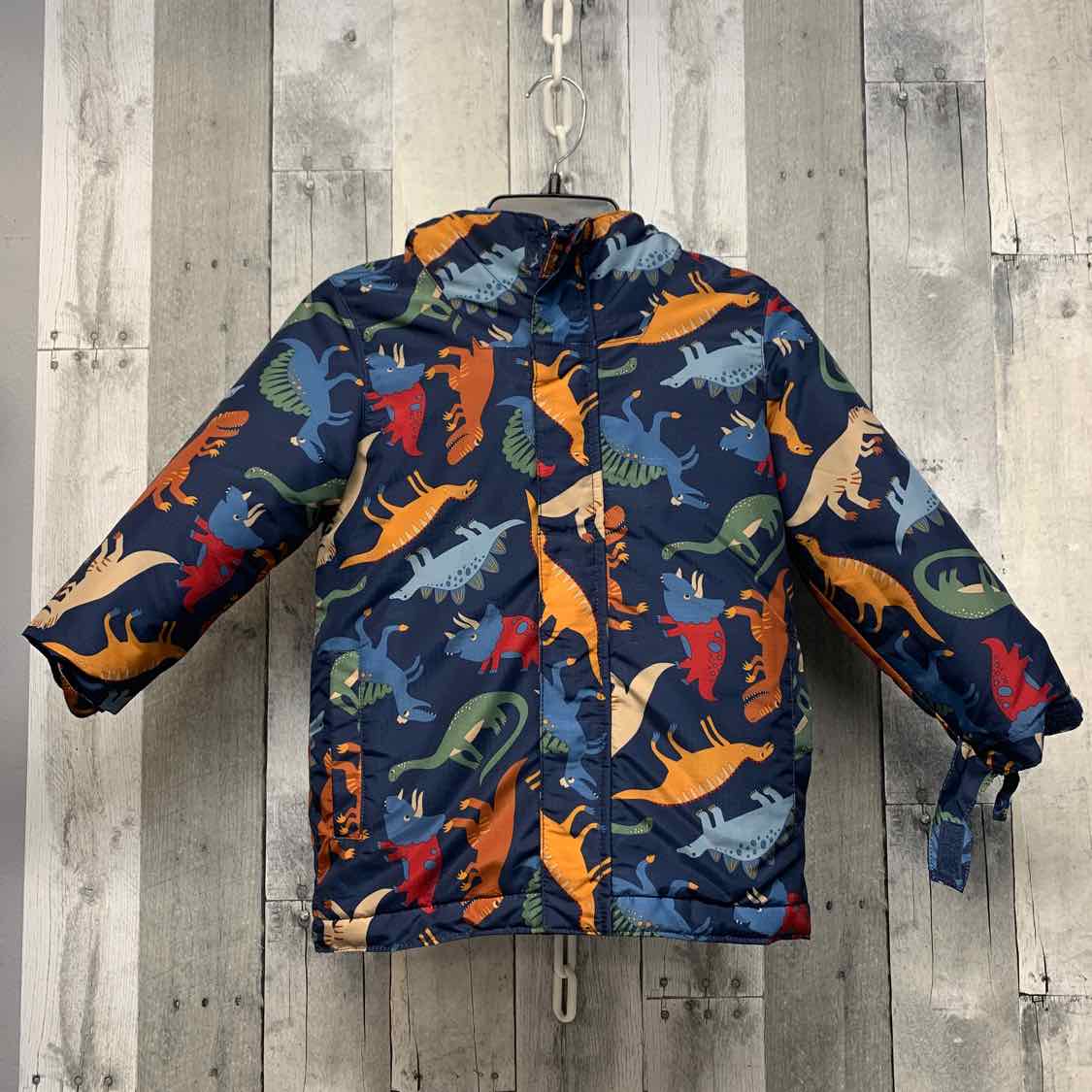 Size 5T Navy Print Children's Place Snow Jacket