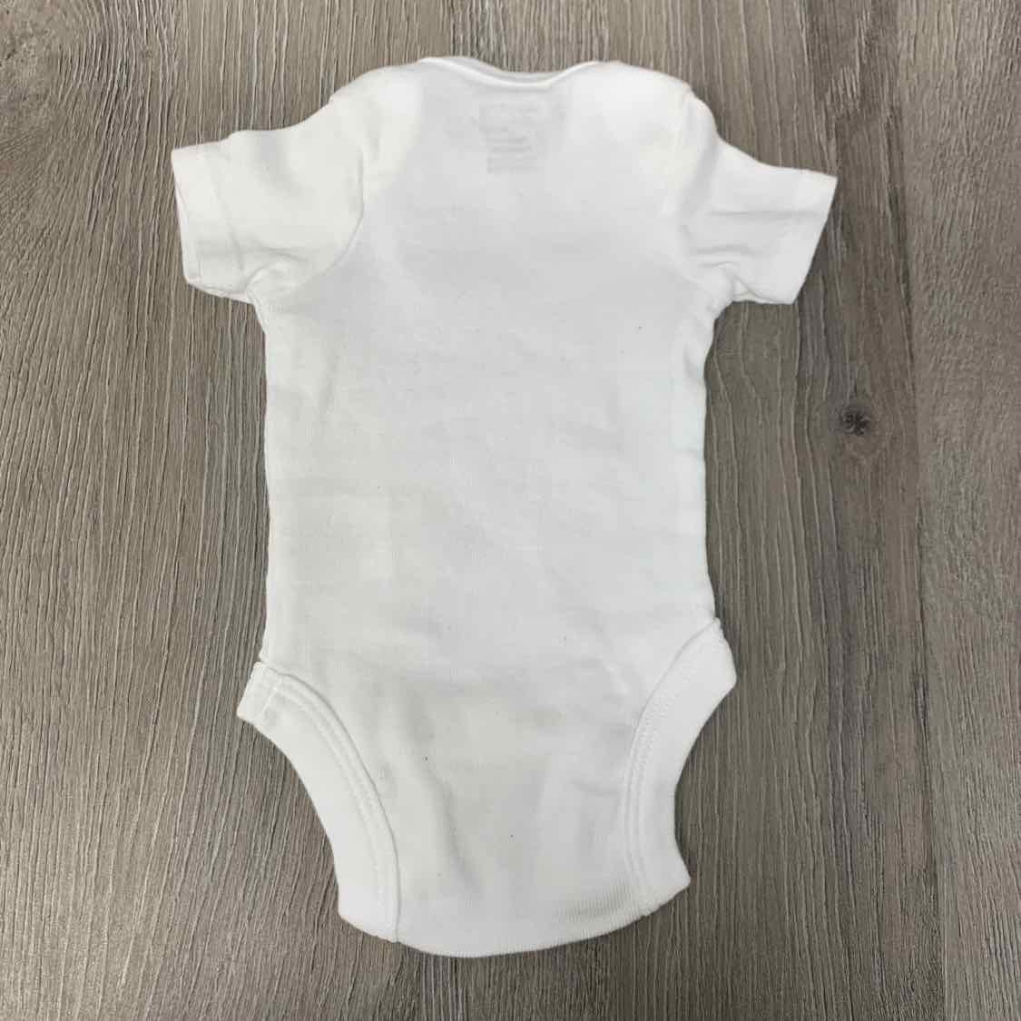 Size Preemie White Gerber Bodysuit
