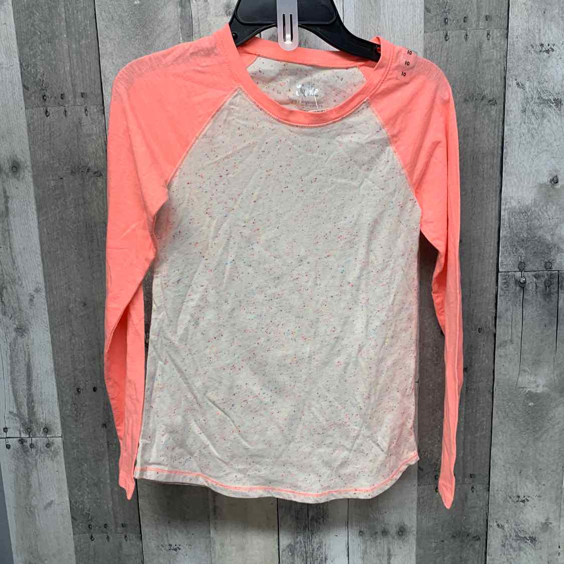 Size 10 Pink Justice Long Sleeve Shirt