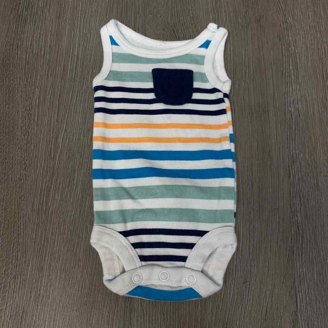 Size Preemie White Print Child of Mine Bodysuit