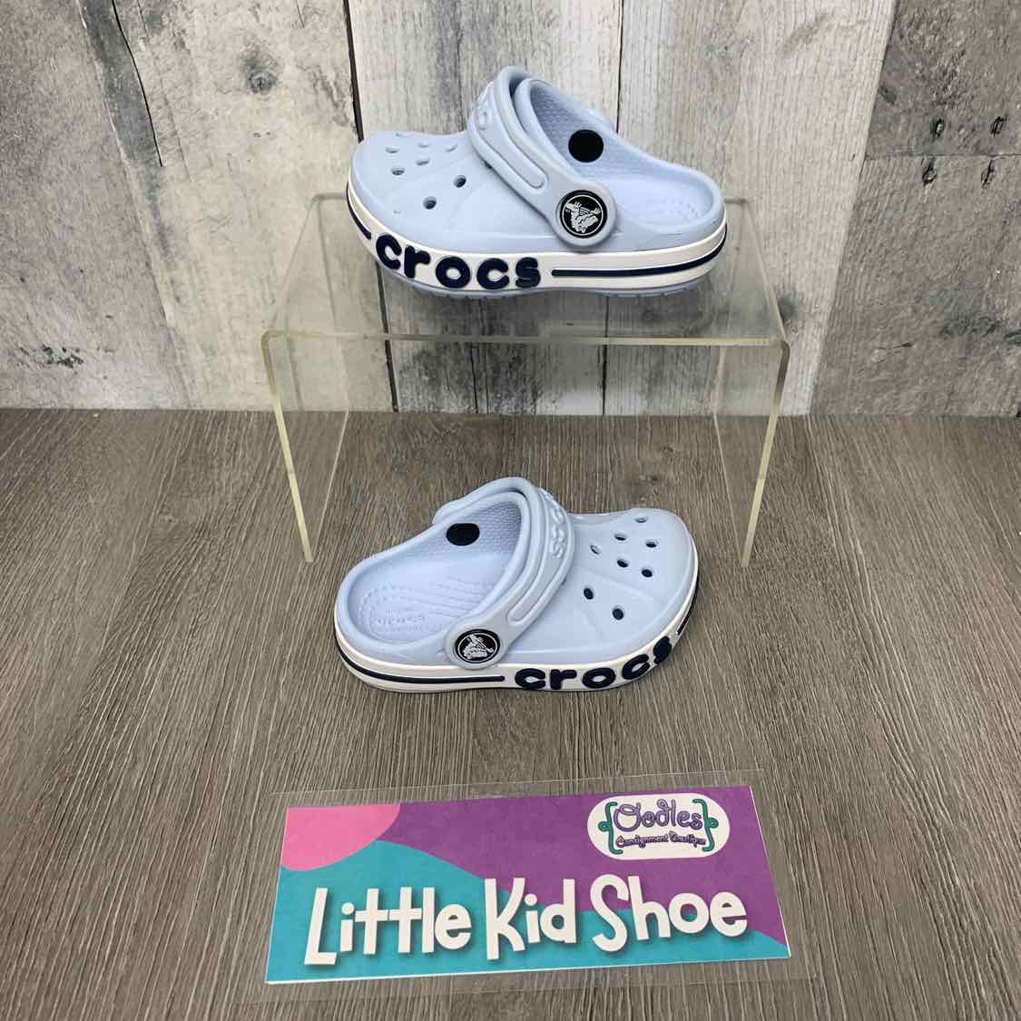 Size 5 Blue Crocs Water Shoes