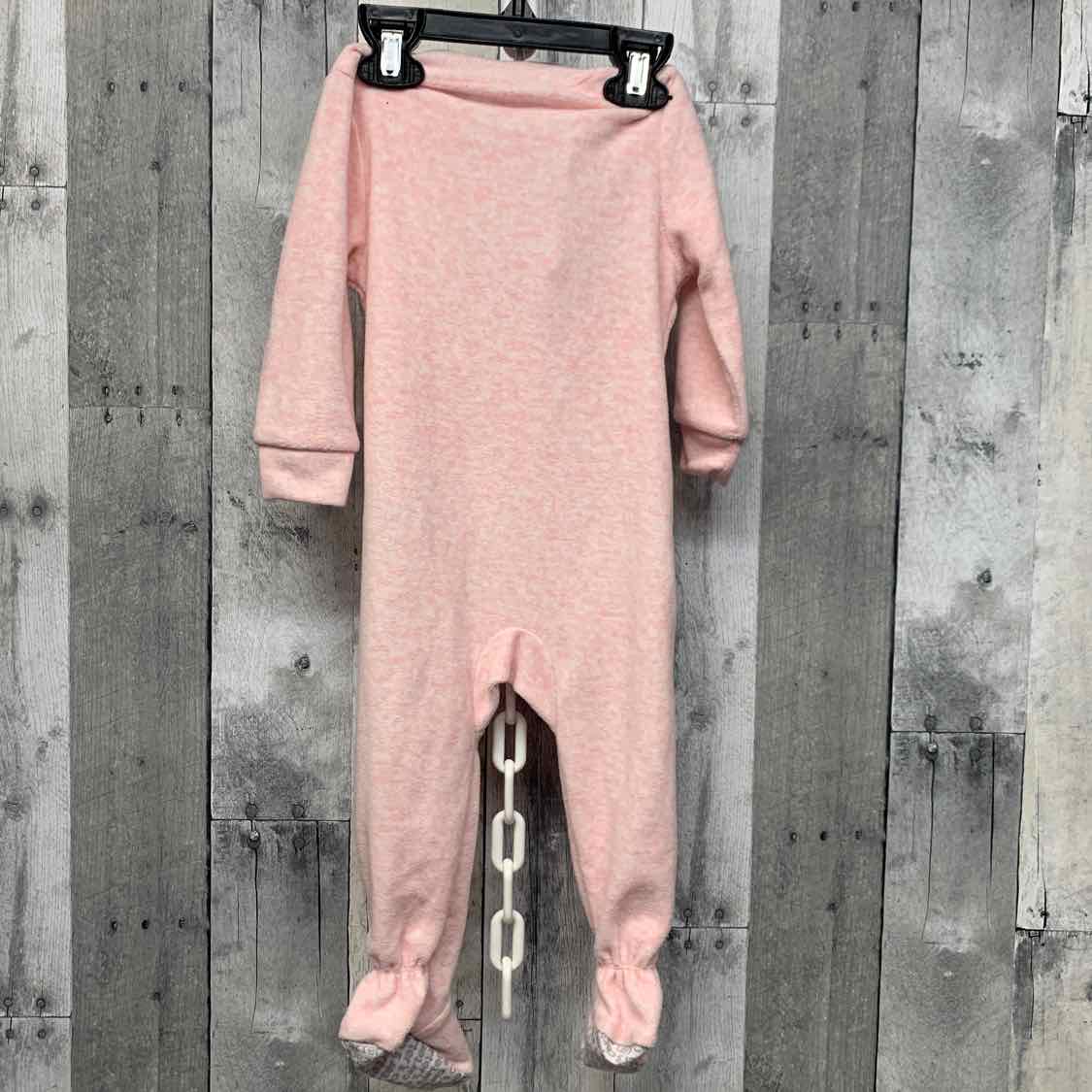 Size 12 Months Pink Carter's Footy PJs