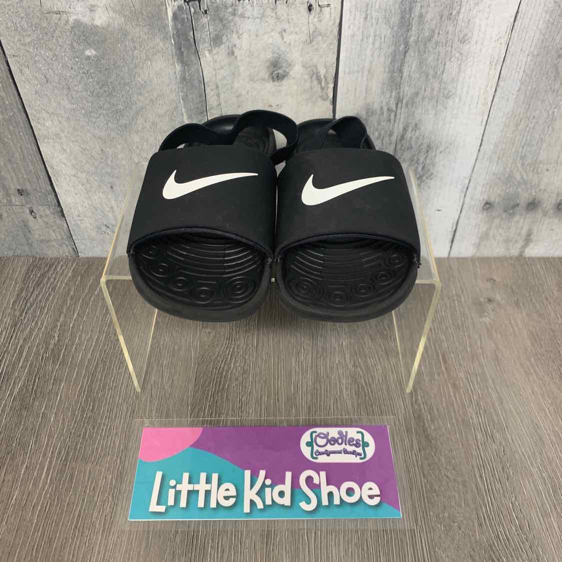 Size 10 Black Sport Brand Sandals - OodlesCB