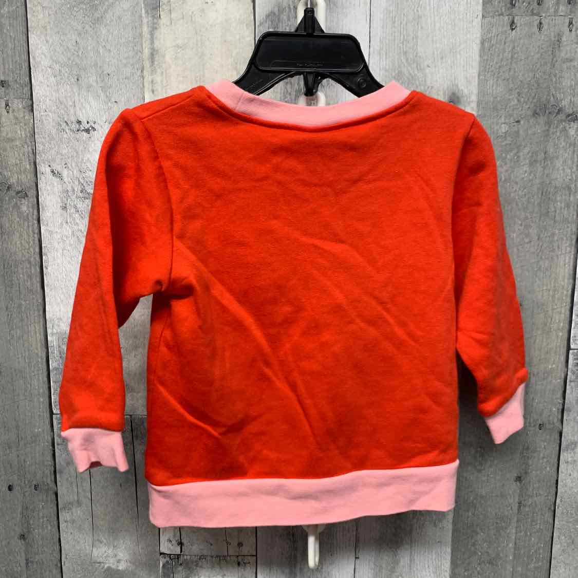 Size 3T Red Disney Long Sleeve Shirt