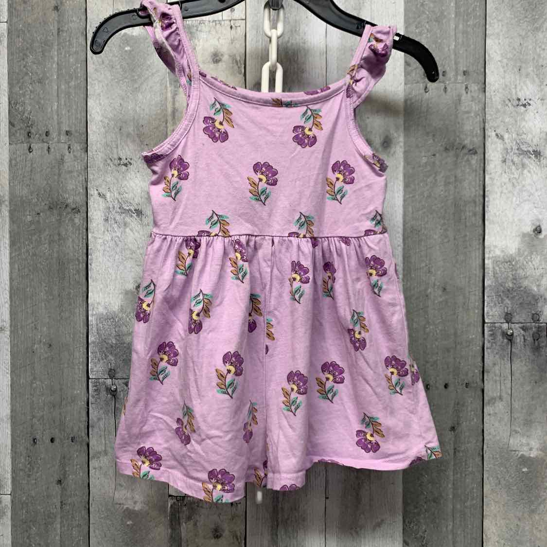 Size 5 Purple Print Carter's Romper