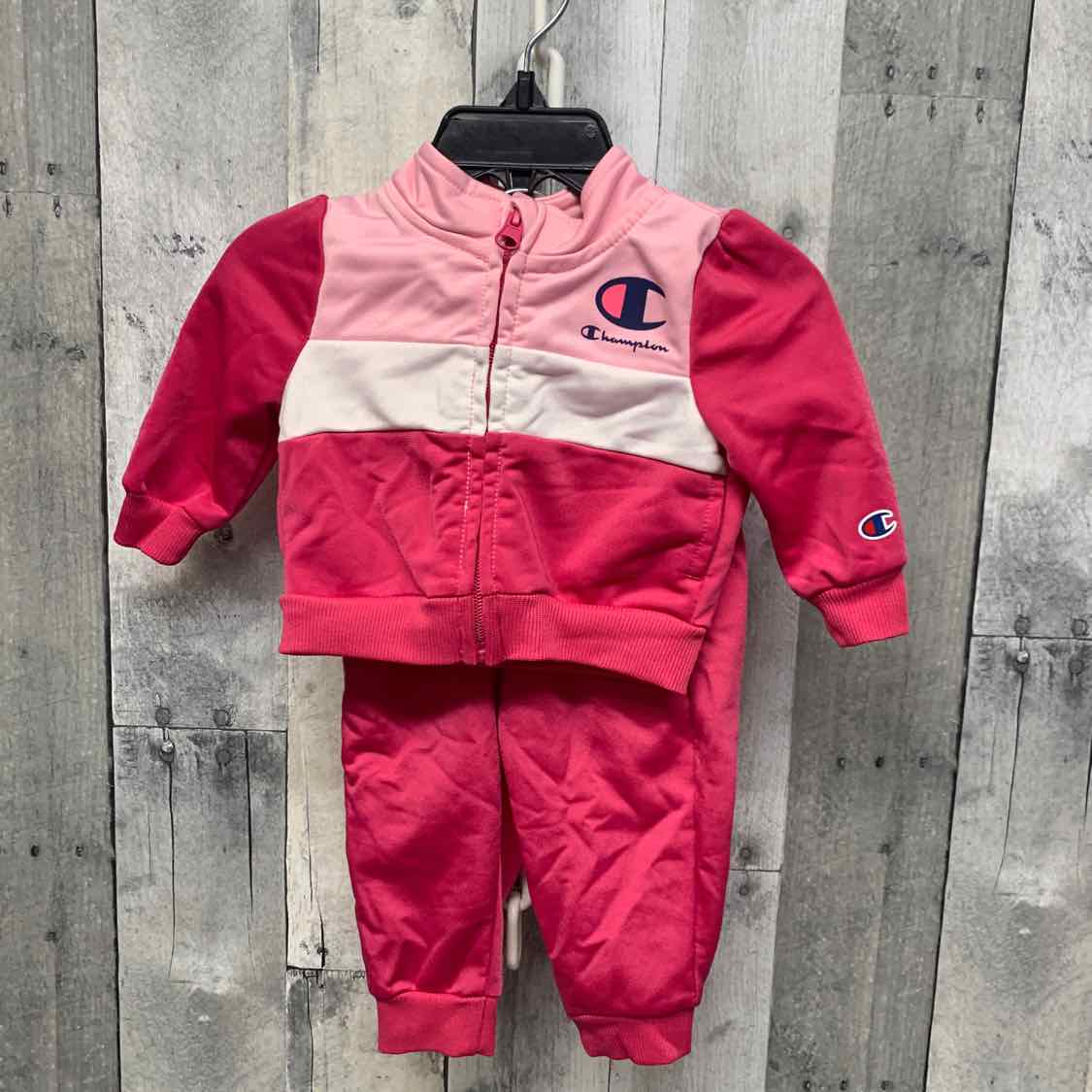 Size 3 Months Pink Champion Jacket/Pants