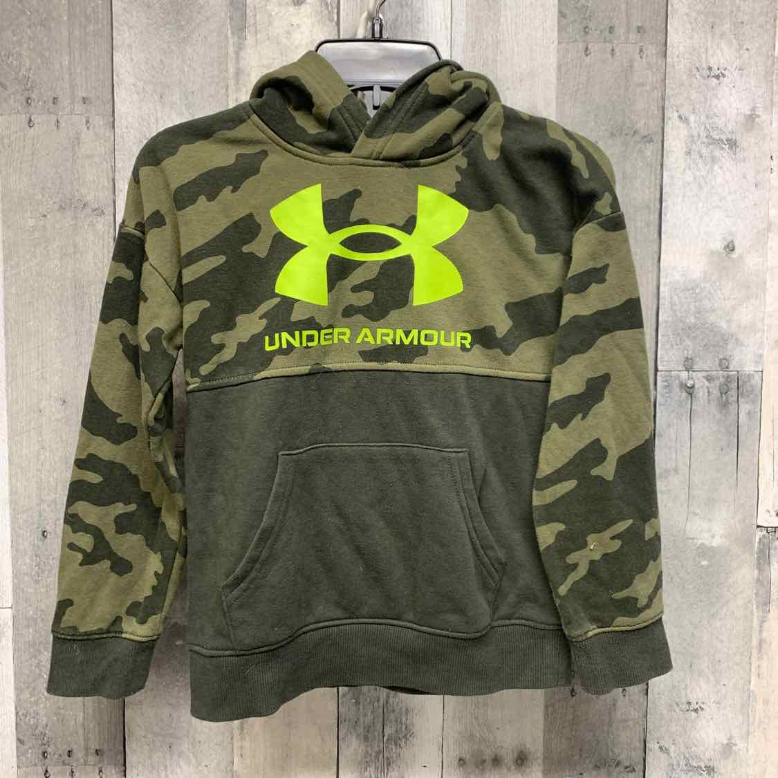 Size 6 Green Camo Sport Brand Pull Over