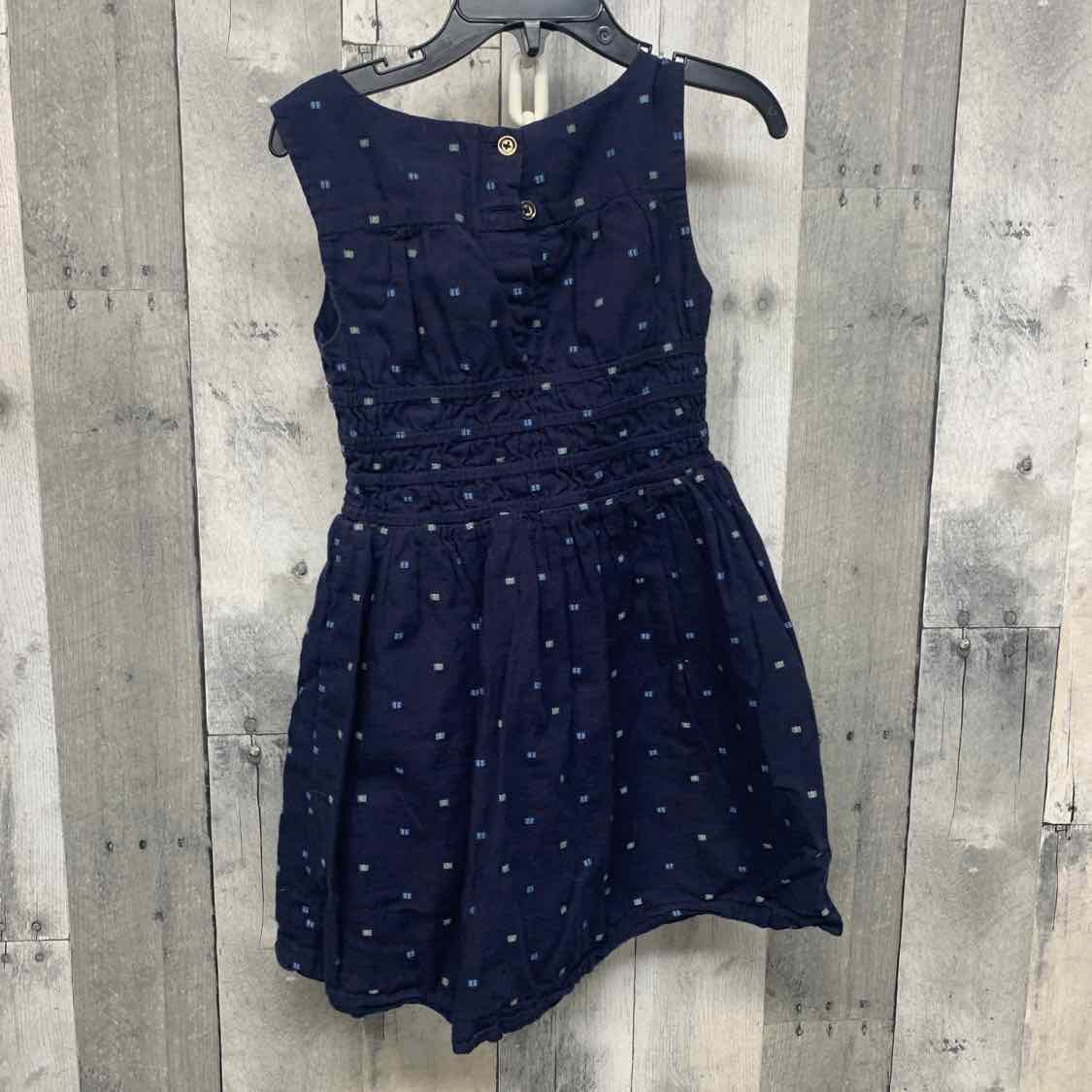 Size 4 Navy Print Tommy Hilfiger Dress