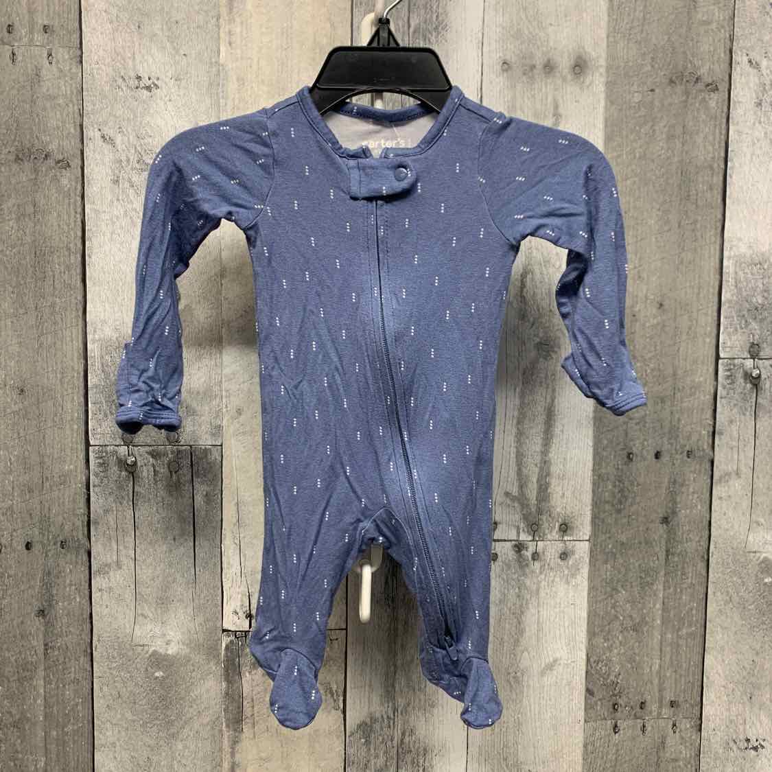 Size Newborn Blue Just One You Footy PJs