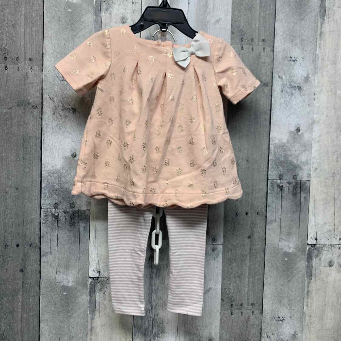 Size 24 Months Pink/Gray Cynthia Rowley Shirt/Pants