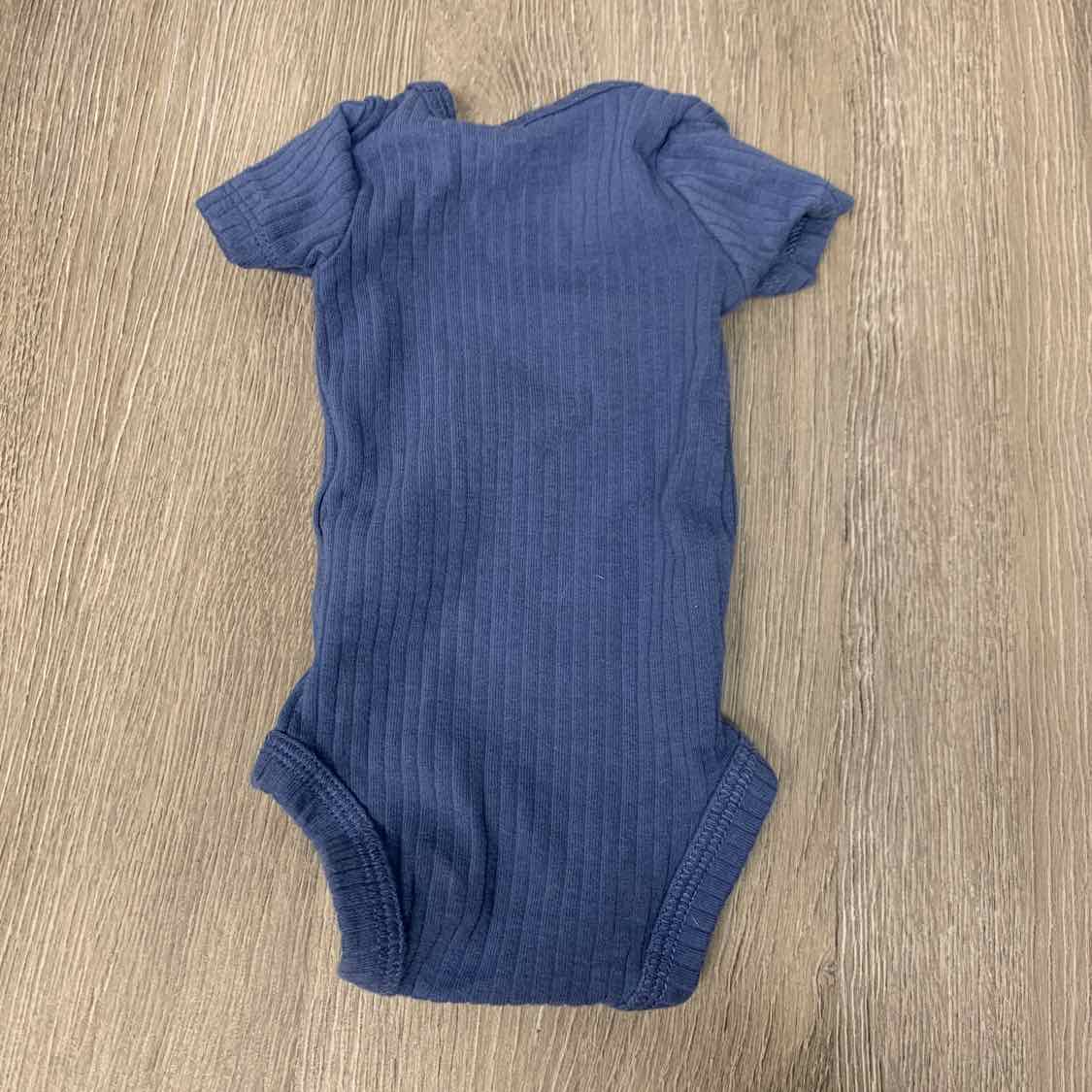 Size Preemie Blue Just One You Bodysuit