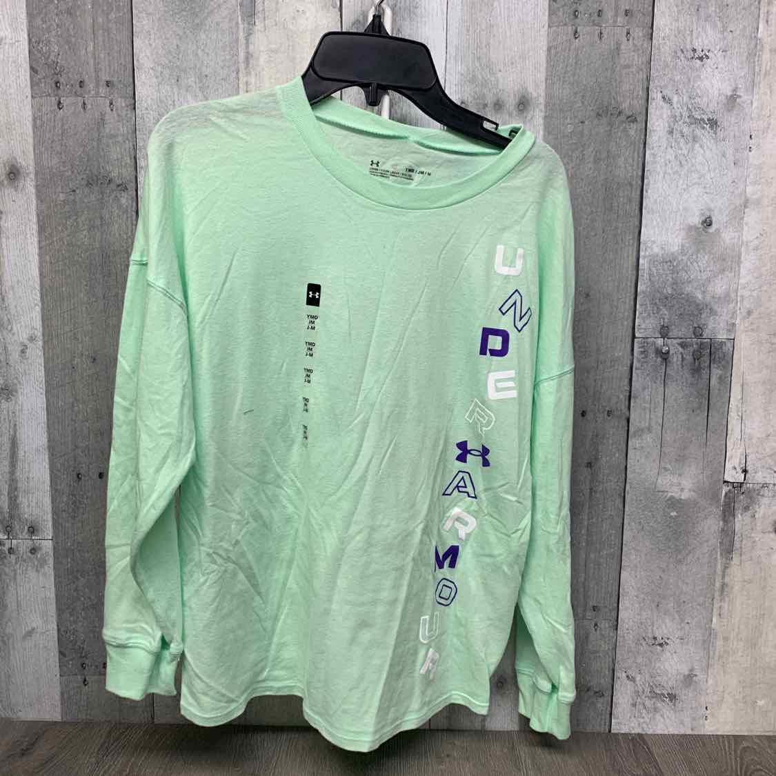 Size Medium Green Sport Brand Long Sleeve Shirt