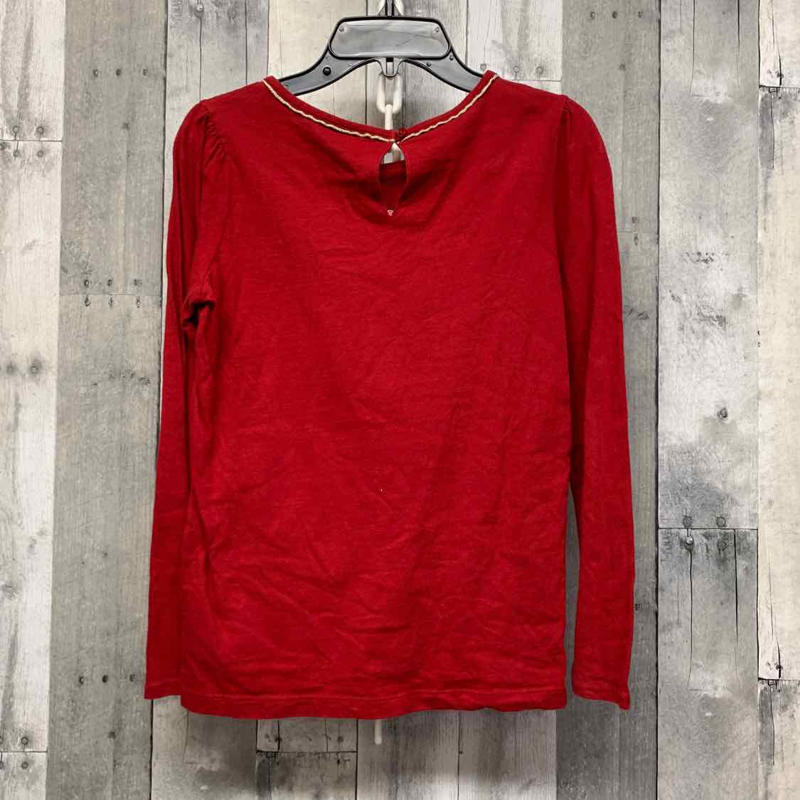 Size 14 Red Carter's Long Sleeve Shirt