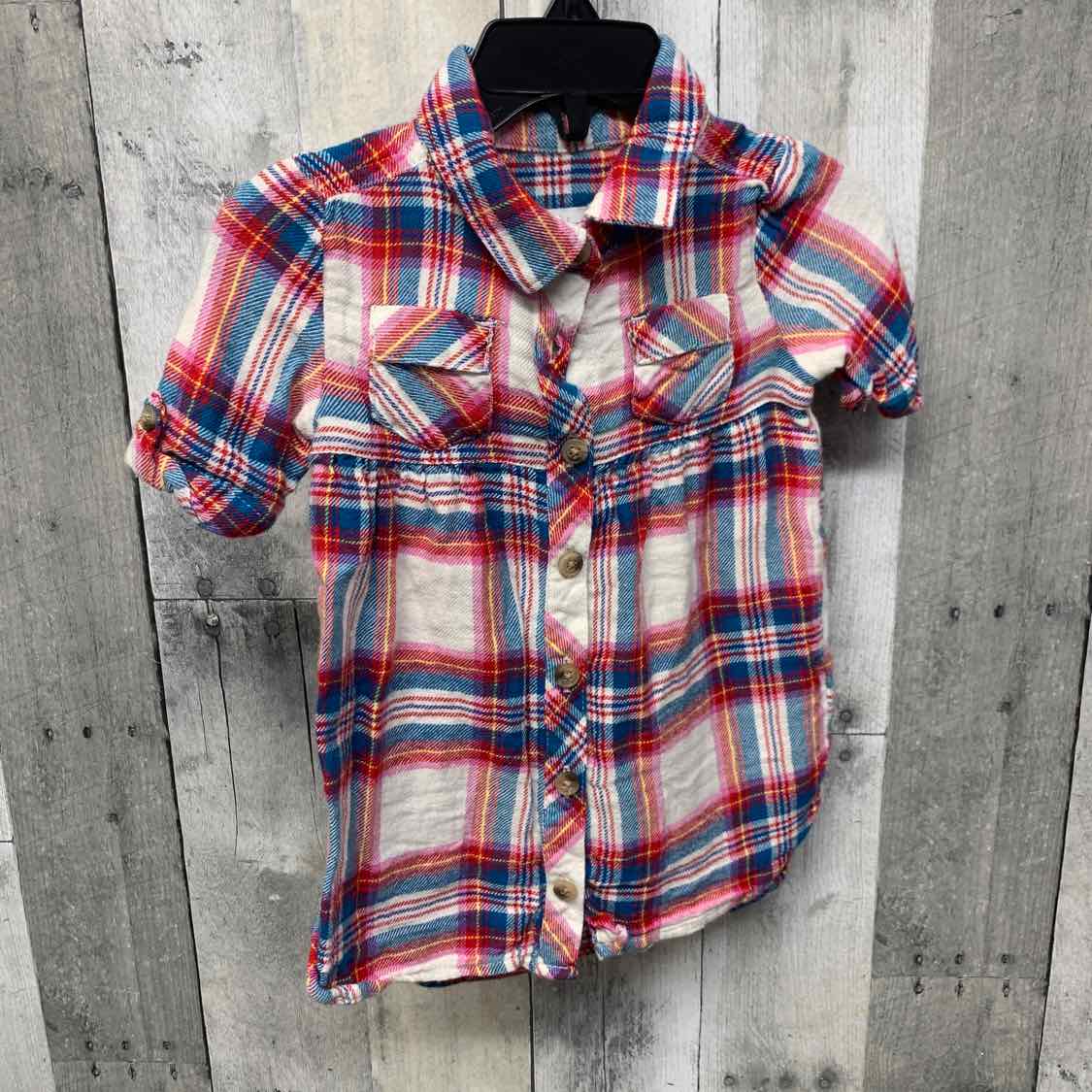 Size 12-18 Months Pink Plaid Old Navy Dress